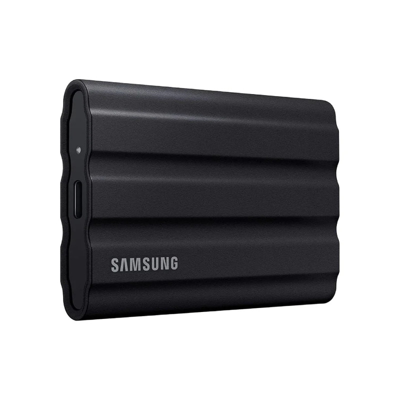 Samsung T7 Shield 4TB USB 3.2 Gen2 Portable SSD - Black - مساحة تخزين